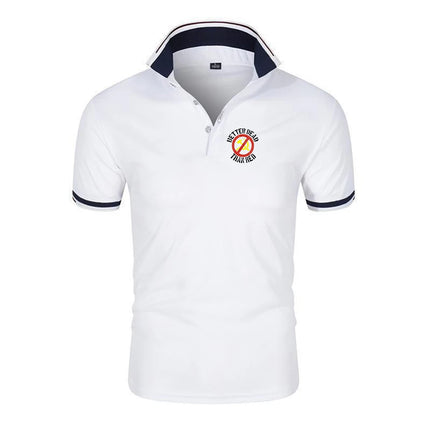 Better Dead Than Red The new men's polo shirt is suitable for summer wear and is soft and comfortable