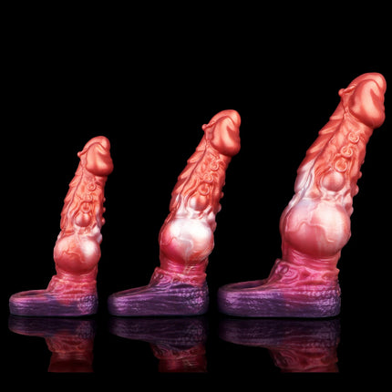 YOCY 10inch Horse Penis Sheath For Delay Ejaculating Sex Toy For Penis Enlargement Cock Cover Resuable Condom S,M,L Size