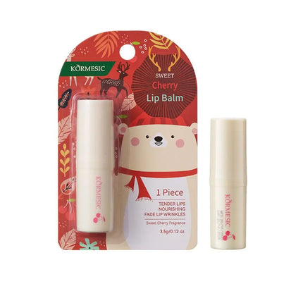 Holiday Lip Balm Smooth Moisturizing Lip Balms Christmas Gift Hydrating Tinted Lip Balm Care Christmas Lip Balms 3 Fruit Flavors