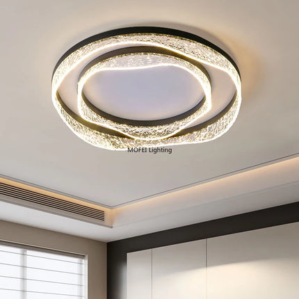 Nordic Minimalist LED Ceiling Light Modern Home Decor Fixture for Living Room Bedroom Salon Practical Interior Lighting Lamparas