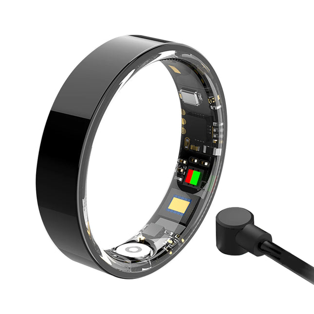 2026 Smart Ring Heart Rate Blood Pressure Monitor Health Ring 5ATM Waterproof Bluetooth Call Men Women For Gifts