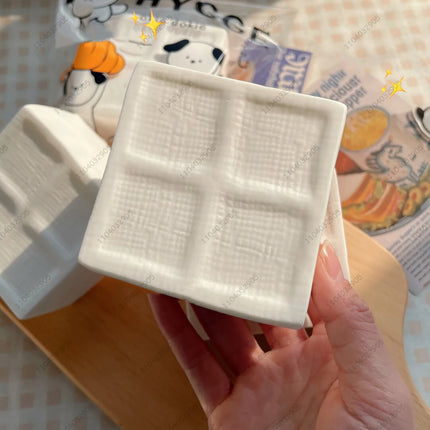 Squishy Coconut Rice Cake Slow Rising Fidgets Toys Milk Cake Moist Squeeze Toy for Adults Kids ADHD Autism Girls Gifts Collectib