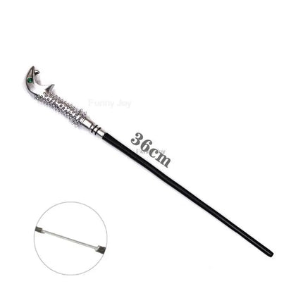 Anime Cosplay Metal Core Magic Wand Decoration Toy Accessories For Kids Bacchetta Di Plastic Magic Stick