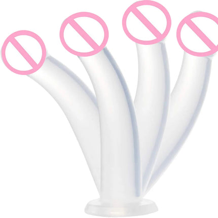 Artificial Dildo Anal Butt Plug Trainer Anal Expansion Training Prostate Vaginal Adult Sex Toy for Women Gays and Lesbians