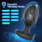 Butt plug vibrator