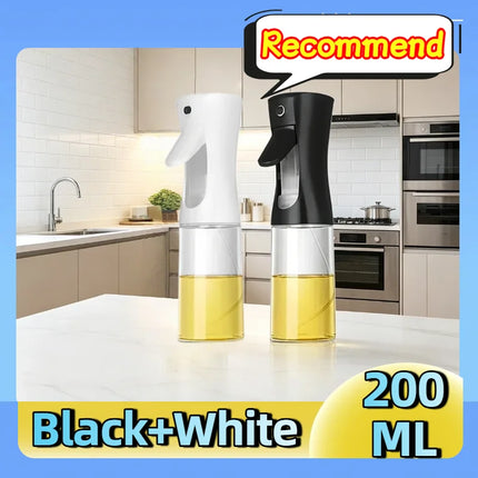 Oil Spray for Cooking Olive Oil Dispenser Plastic Bottle Sprayer Mist-Reusable Food Grade Oil Vinegar Spray Kitchen Accessories