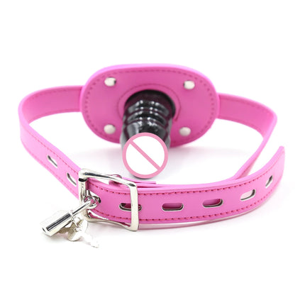 Silicone Penis Plug Dildo Open Mouth Gag Ball Bdsm Bondage Sex Ball Gag Erotic Sex Toys For Woman Couples Adult Games