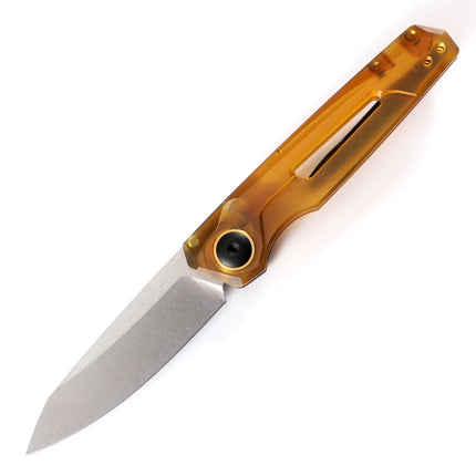 7550 Launch Aluminum Alloy CPM-154 Folding Knife Outdoor Camping Hunting Pocket EDC Utility Knife