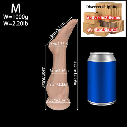NEW Huge Anal Plug Thick Arm Buttplug Silicone Suction Cup Veins Texture Palm Dildo Adult Sex Toy For Women Gay Masturbation성인용품
