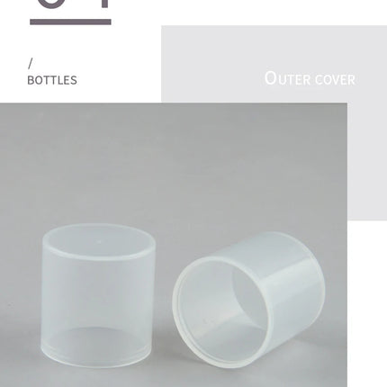 10/20/50/100Pcs 5ml 10ml 15ml Travel Cream Pump Bottle Serum Refillable Bottle PP Airless Foundation Packaging Cosmetic JX50401