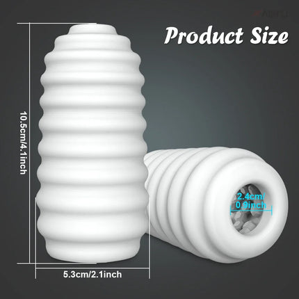 Silicone Male Masturbator Cup Portable Penis Trainer Penis Massage Stretchy Vagina Egg Vacuum Pocket Cup for Men Adult Sex Toys