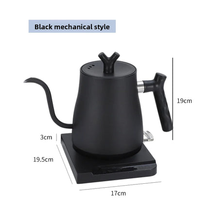 304 Stainless Steel Smart Electric Kettle Variable Temperature Gooseneck Pour Over Coffee Tea Water Boiler Fast Heating