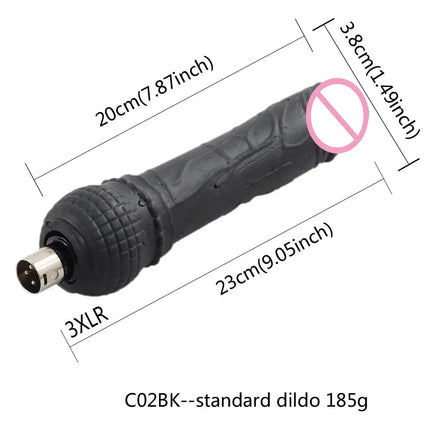 Fredorch Entry Level Sex Machine A2 / F2 /F3 Attachment 3XLR Accessories Dildos Suction Cup Sex Products For Women for Man