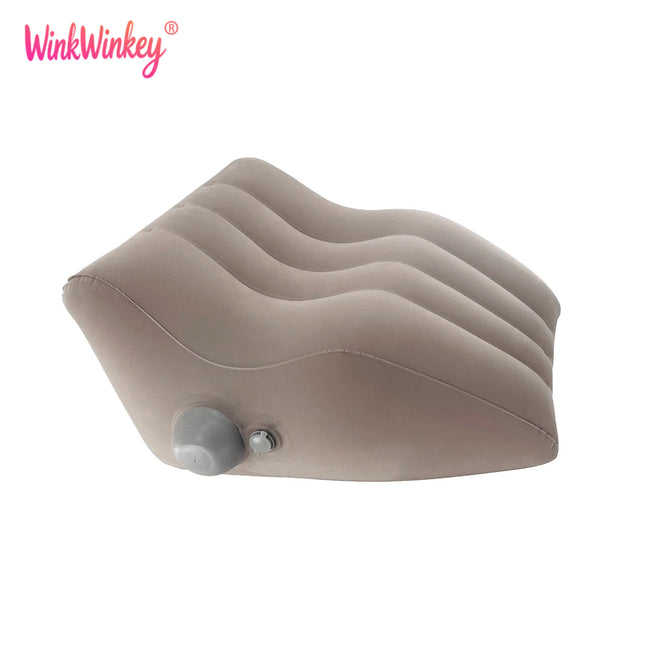 Multi Functional Inflatable Sex Pillow for Couples Supports Deeper Positions Adult Position Aid Sexual Tools for Men Women