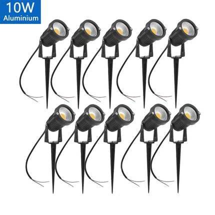 LED Garden Lights Outdoor Waterprof Lawn Lamp 220V110V12V 5W10W15W20W Landscape Spike Bulb IP65 Led Light Garden Path Spotlights