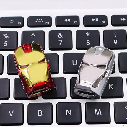 New Iron Man U Disk High Speed Usb 2.0 Flash Drive 4gb 8gb 16gb 32gb 64gb 128gb External Storage Memory Stick School Supplies Gi