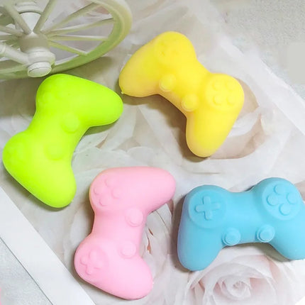 1/8PCS Game Pad Squishy Toys Stretch Slow Rebound Stress Relief Fidget Toys Kawaii Stress Ball Mochi Squishies for Kids Gifts