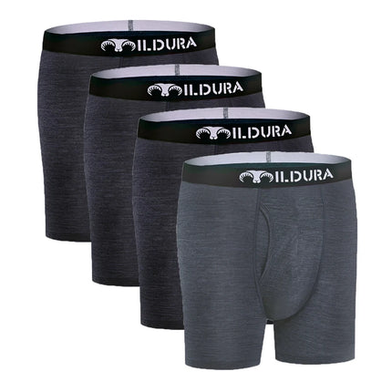 100% Merino Wool Boxer Briefs Men Merino Underwear Base Layer Merino Boxer Brief Underpants Soft Moisture Breathable Asian Size