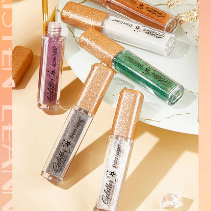 Silver Diamond Glitter Mascara Fast Dry Eyelashes Curls Extension Make-Up Waterproof Long-lasting Lengthens Eye Lash Mascara