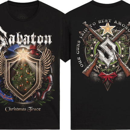 Sabaton Swiss Classic Band Print Women Men Short Sleeve Attack of The Dead Men T-shirt Casual Cotton Street Y2k Oversized Tees