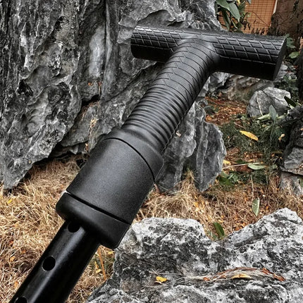 Portable Multifunctional Folding Shovel Foldable Telescopic Shovel for Hiking Camping Outdoor Survival Garden Hand Tool Camp