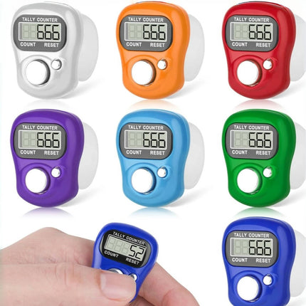 11pcs~22pcs~33pcs Resettable Mini Electronic Counter, Multi-color Digital Display, Mini Counter for Sports/Training/Prayer