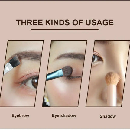 Lazy Eyebrow Powder Palette Kit 3D Thrush Natural Eyebrow Enhancers High Color Rendering Waterproof Lasting Eyes Makeup Cosmetic