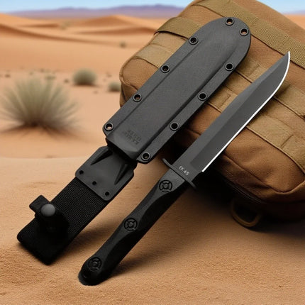EK45- Jungle Obstacle Removal Knife, 1095 High Carbon Steel Outdoor Knife, Camping and Mountain Climbing Emergency Knife