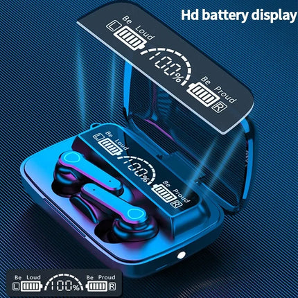 M19 Bluetooth Headset Wireless Tws Gaming Support Noise-cancelling Touch In-ear Mini Emergency Power Bank Headset Earphones