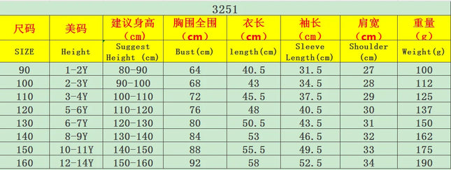 Foreign Trade Spring and Autumn New Style Boys and Girls Fashion 1-15 Year Old Long Sleeve Polo Shirt
