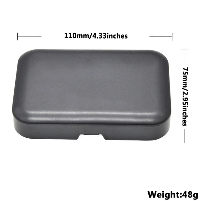 Portable 110mm*75mm Tobacco Box for Store Smoking Pipes Lighter Plastics Cigarette Case Herb Smoking Accessories