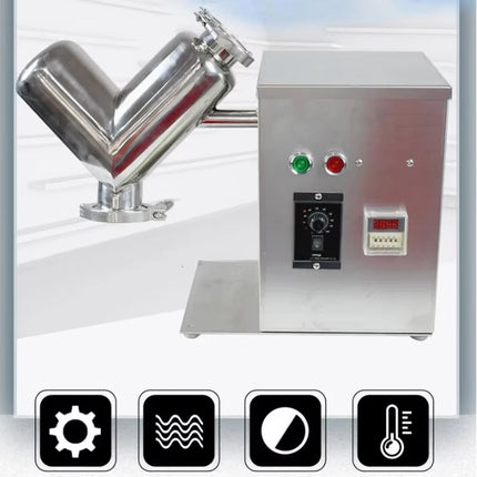 Automatic Industrial High Speed Dry Powder Mixer V Shaped Blender Powder Mixing Machine