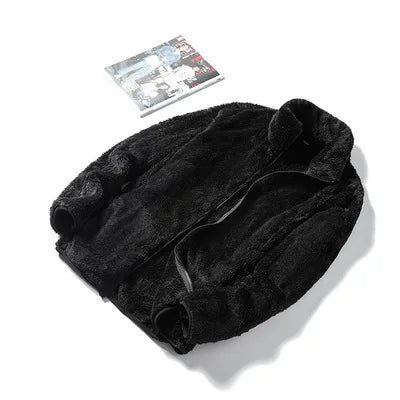 New Style Autumn Winter Women's Thick Warm Coral Fleece Jacket Brand Women Zipper Polar Fleece Outerwear Soft Casual Style Coat