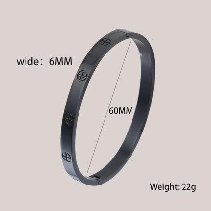 XUANHUA Stainless Steel Cuff Bracelets Bangles For Women Fashion Jewelry Charm Jewelry Accessories Crystal Bracelet loves