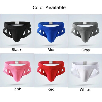 New Men Sexy Low Rise Panties G-strings Thong Jock Strap Underwear Briefs Convex Pouch Underpants 2023 Gays Clothes Lingerie