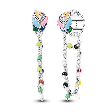 Original 925 Sterling Silver Tassel Earrings Women 2025 Zircon Ear Studs Sparkling Pave Hoop Earring Anniversary Jewelry Gift