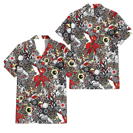 Hawaiian Shirts For Men Short Sleeve Tops New Coconut Tree Graphic 3D Shirt Fashion Streetwear 5XL Summer Clothing Men's Blouse