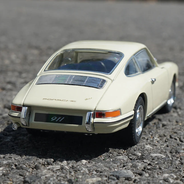 WELLY 1:24 1964 Porsche 911 Alloy Classic Sports Car Model Diecasts Metal Vehicles Car Model High Simulation Childrens Toys Gift