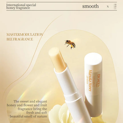 BIOAOUA Vitamin E Honey Lip Balm Moisturizing Anti Cracking Nourishing Nourishing Lipstick Lips Skin Care Products