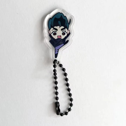 Anime Alien Stage Ivan Till Cosplay Key Chain Acrylic Kawaii Keychains Backpack Pendant Ornament Car Key Ring Accessories Gift