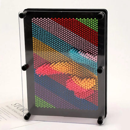 3D Clone Pin Compression Art Clone Hand Model Children's Toy Screen Insertion Pin Board Sculpture Painting Carving Illustration