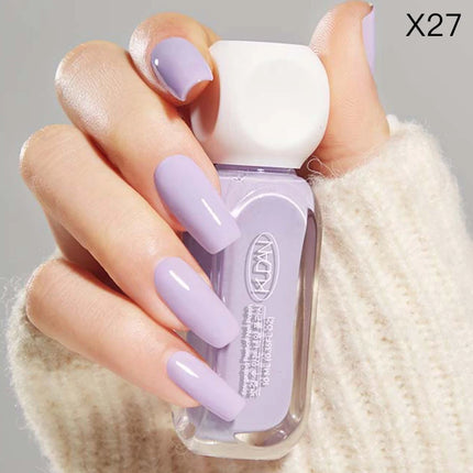 1PC 10ml Glass Bottle Water-Based Peel Off Nail Polish For Nails Colorful Chrome Varnish  Nail Art DIY Manicure No Need Lamp