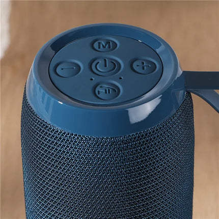 TG106A Audio Bluetooth Heavy Bass Speaker Outdoor Portable Fabric Speaker Mini TF Card Subwoofer AUX USB Stereo Bass Loud Speake