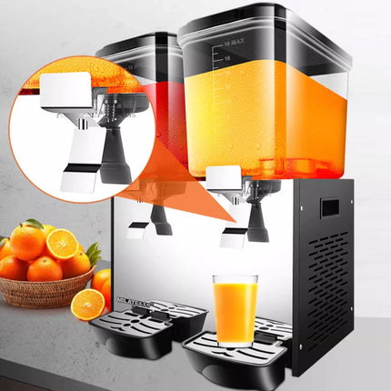Commercial Sour Plum Soup Making Machine Self Service Double Cylinder Soybean Milk Coconut Juice Beverage Mixer Household Juice