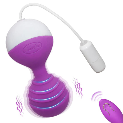 Wireless Remote Control Vaginal Ball Vibrator 10 Speeds Kegel Ball Vibrating Eggs G Spot Stimulator Vibrators Sex Toys for Women
