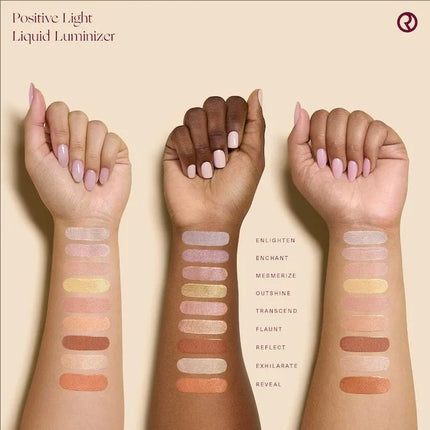 Rare Beauty Positive Light Liquid Luminizer Highlight Contouring Liquid Blush Makeup Face Shimmer Shine High Lighter Lipstick