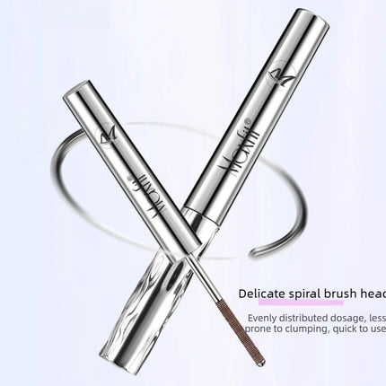Waterproof Spiral Brush Head Mascara - Steel Tube Long-lasting Easy To Apply - Suitable for Beginners Party Makeup Mascara