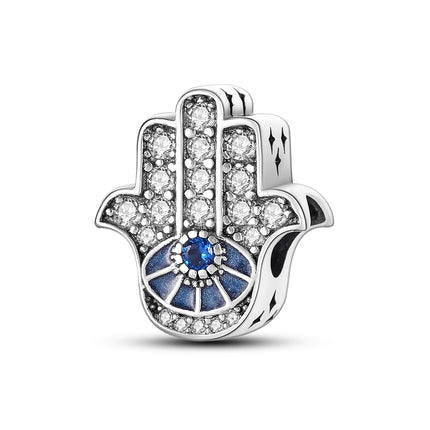 Charm Silver 925 Beads Blue Series Fit Bracelet Charms DIY Original Fashion  Pendants For Jewelry Maing