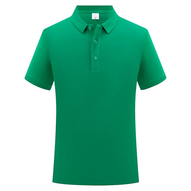 Custom Logo Summer Business Polo Shirt 100% Cotton High Quality Collar Short Sleeve Embroidery Design Printing Pattern