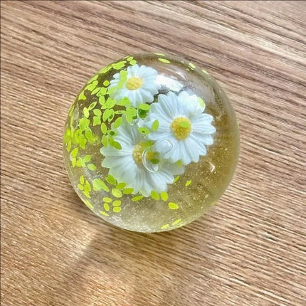 Squishy Green Apple Stress Ball Soft Fidget Sensory Toy for ADHD Autism Slow Rebound Squeeze Toy for Adults Kids Christmas Gift
